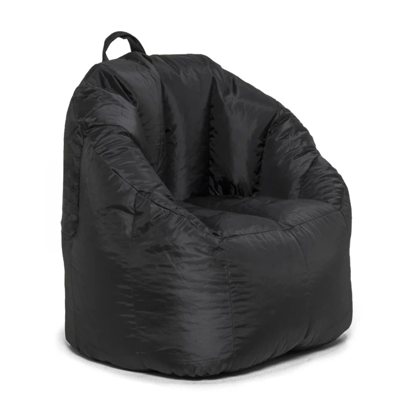 Joey Bean Bag Chair, Smartmax, Kids/Teens, 2.5ft, Black