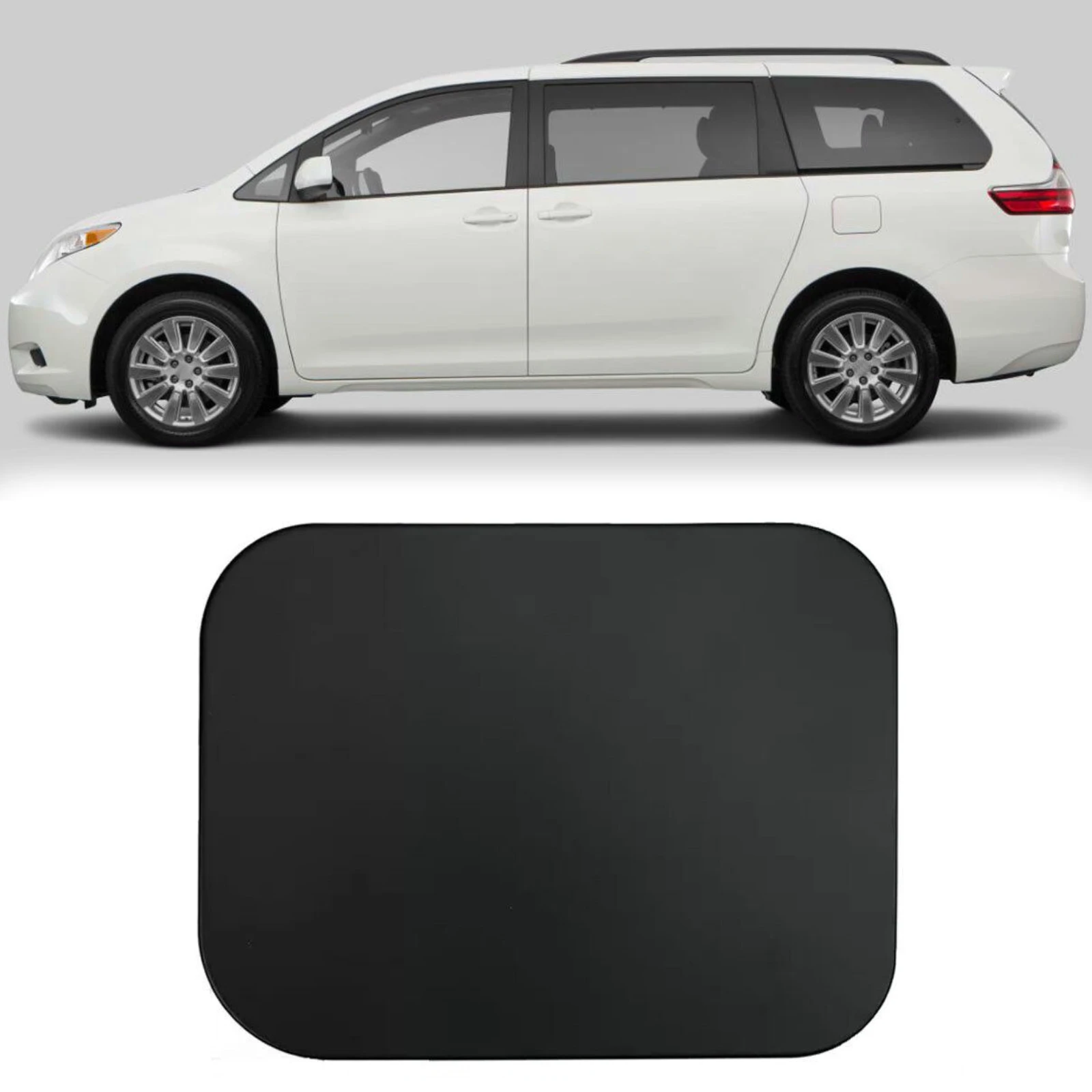 1 шт. новая крышка топливного бака, дверная крышка, газовая крышка 77350-08020 для Toyota Sienna 2011-2019, автомобильные внешние аксессуары