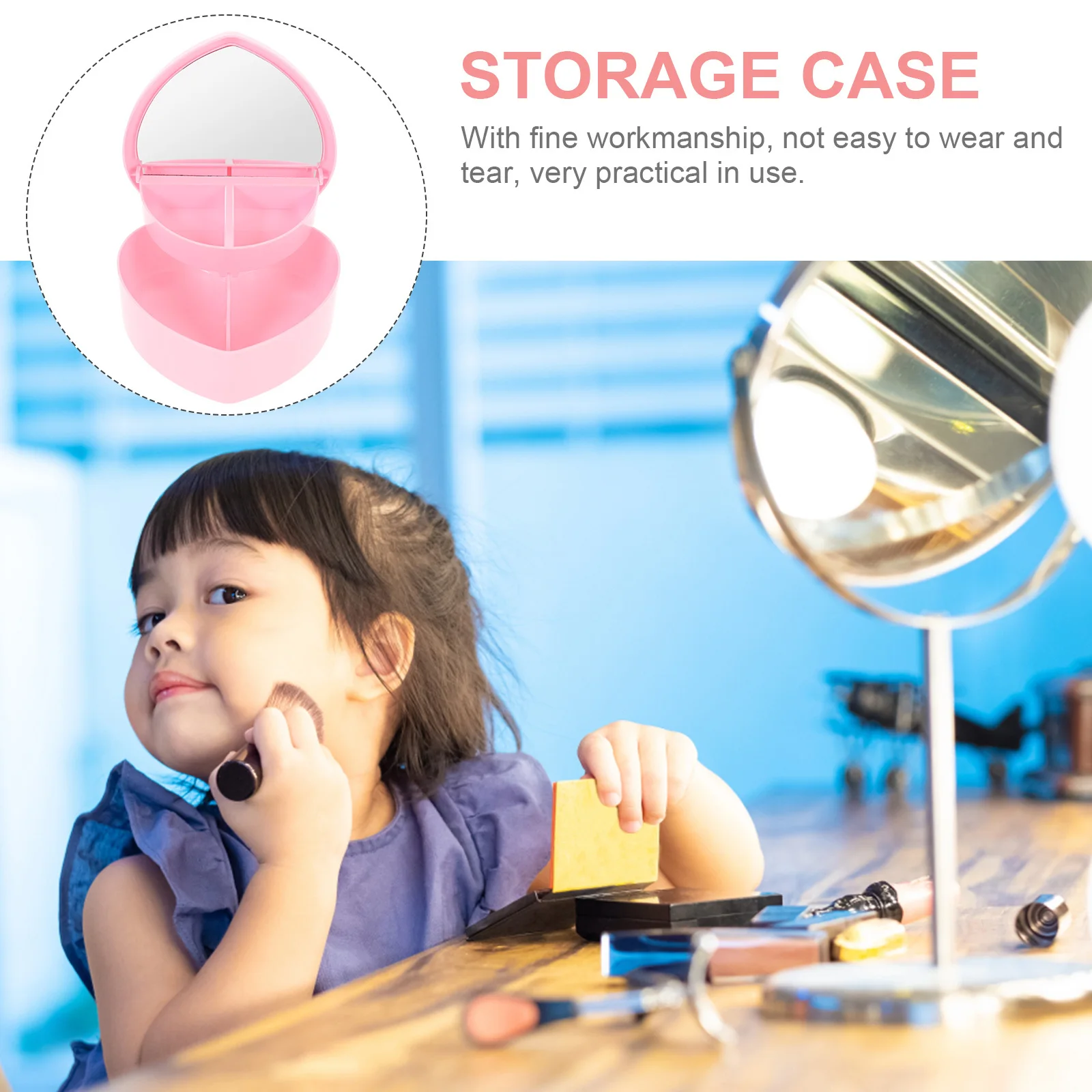 

Jewelry Organizer Boxes Hair Accessory 's Accessories Storage Small Containers Case