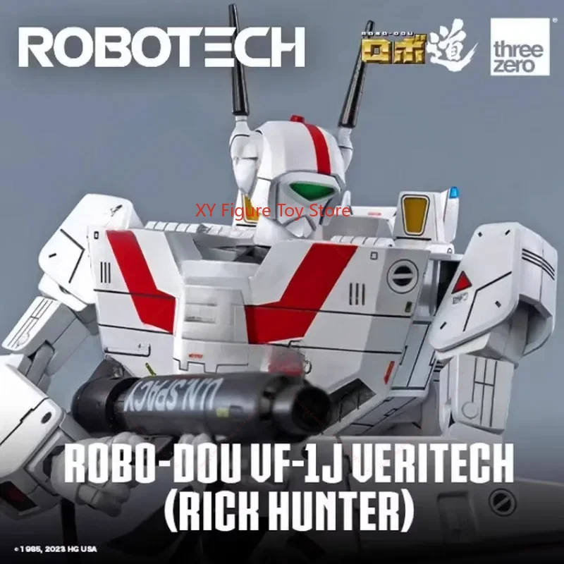 (In Stock) Threezero Space Fortress Robotech Robo-dou VF-1j Veritch (rich Hunter) Fighter  3A Toy Mecha