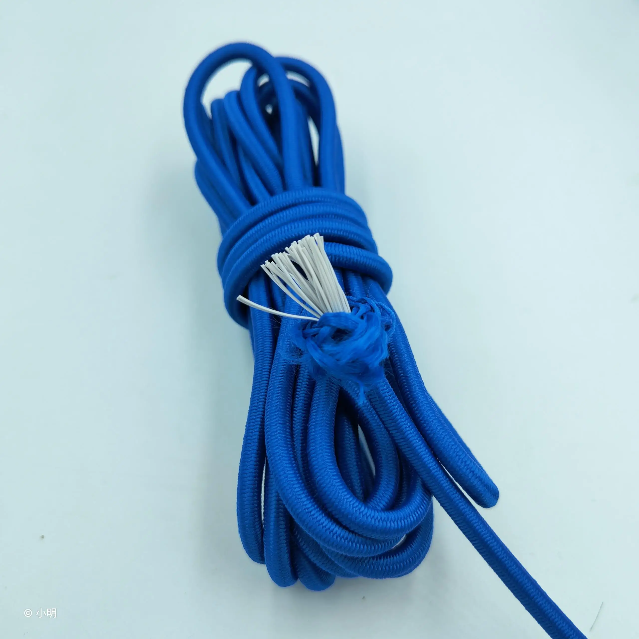 6mm Custom colorful latex strong elastic bungee shock cord Round Elastic Rope Braided Elastic Cord