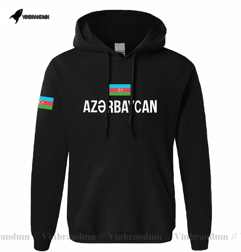 Azerbaijan Azerbaijani hoodie men sweatshirt sweat new hip hop streetwear clothing sporting tracksuit nation 2021 country AZE