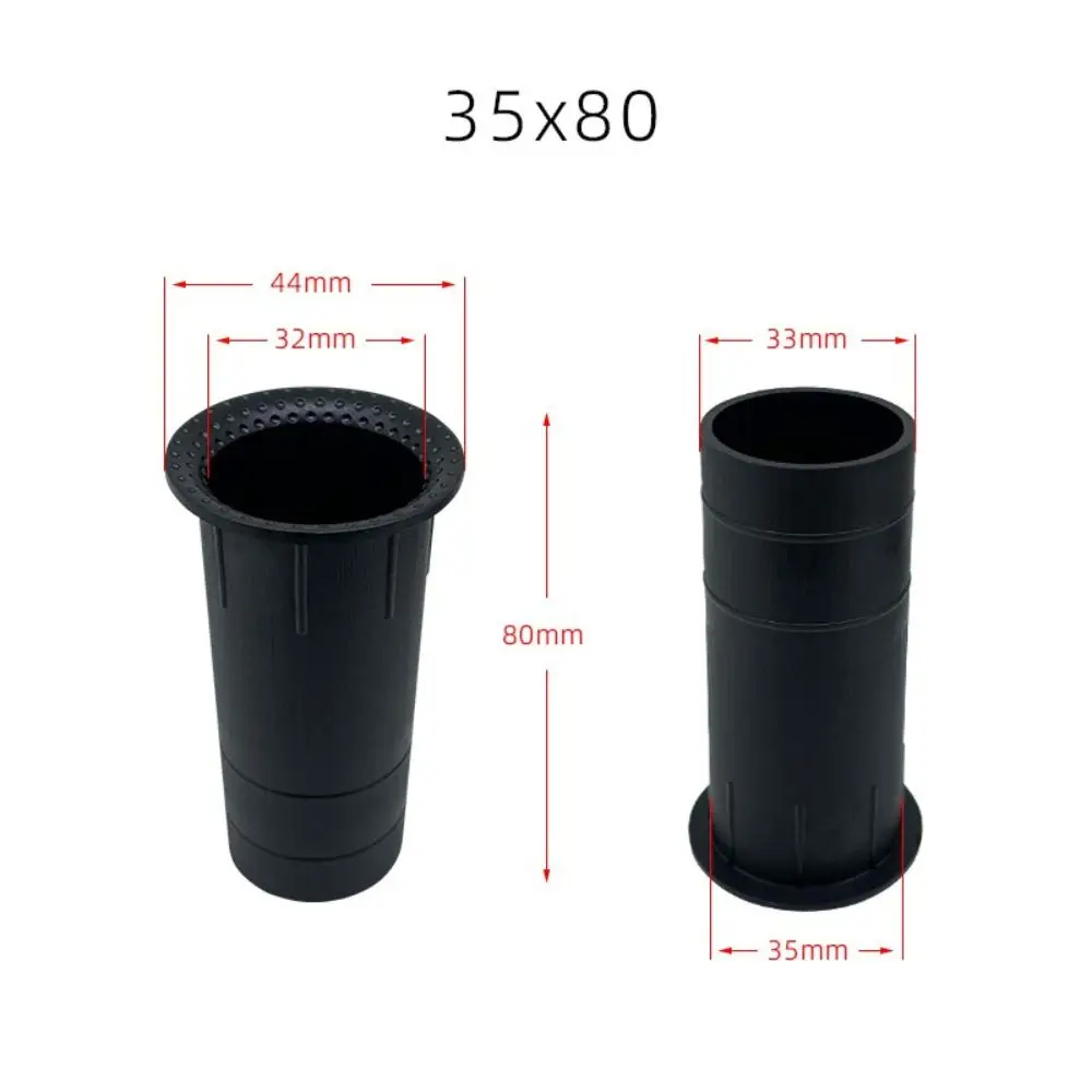 Speaker Vent Accessories Plastic Bass Reflex Tube Black DIY Speaker Port Tube Vent Pipe