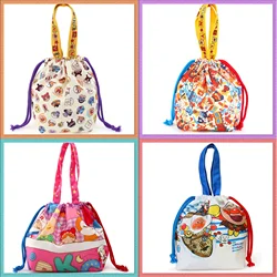 Anpanman Drawstring Lunch Box Armazenamento Compras Viagens Roupas Múmia Handheld Bag Diversos Embalagem Sacos Banheiro Brinquedos Organizador