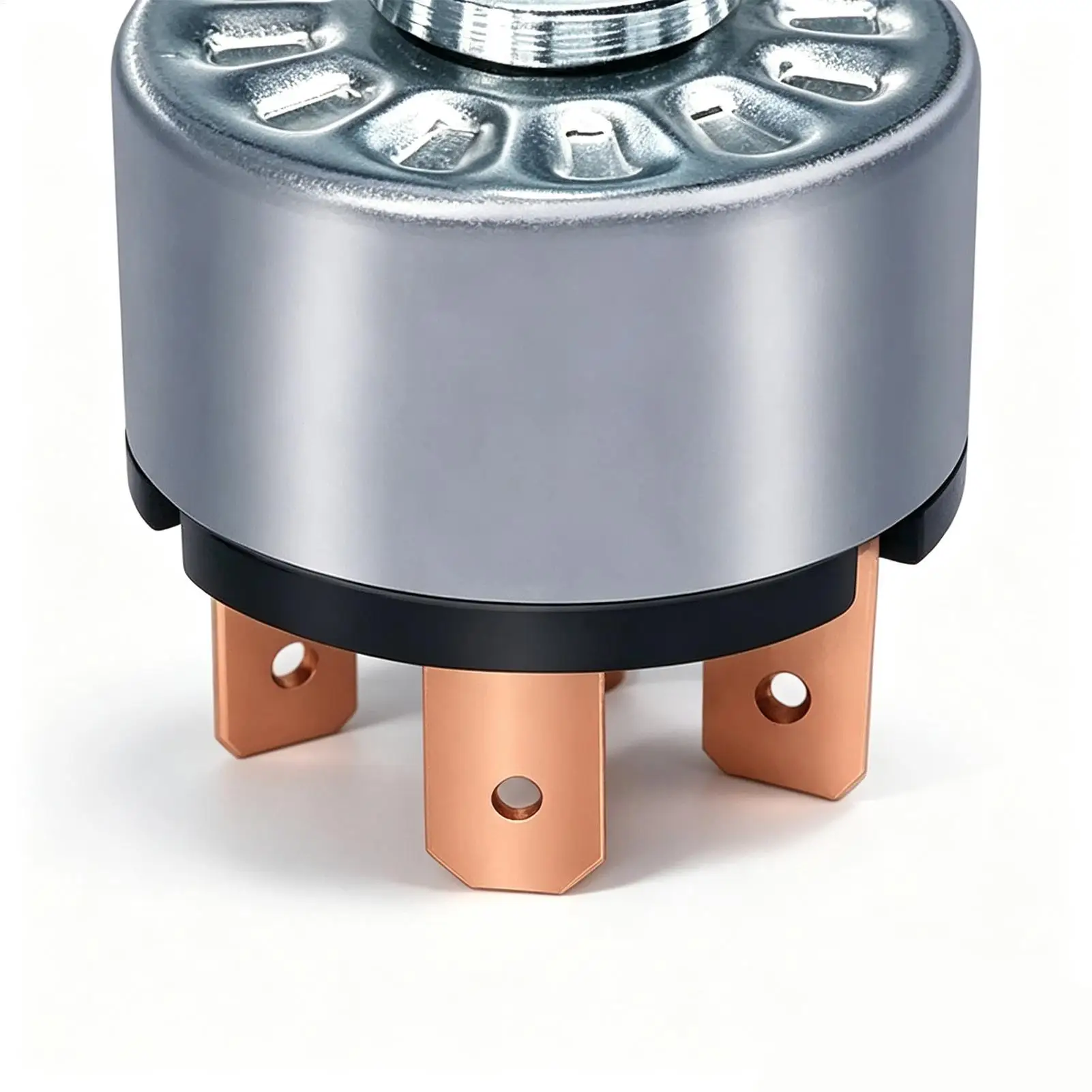 4 Positions Selector Knob 16A 120VAC 12A 250VAC 5 Terminals Dustproof Load Circuit Breaker Knob for Industrial Control Control