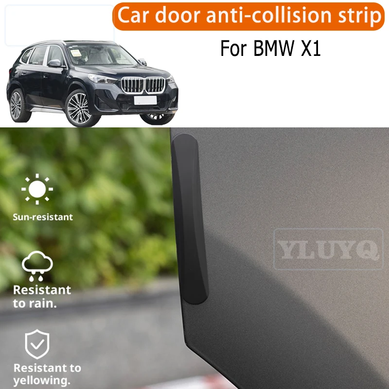 

Для BMW X1 дверные полоски для предотвращения столкновений, устойчивые к царапинам и трению, внешние автомобильные аксессуары