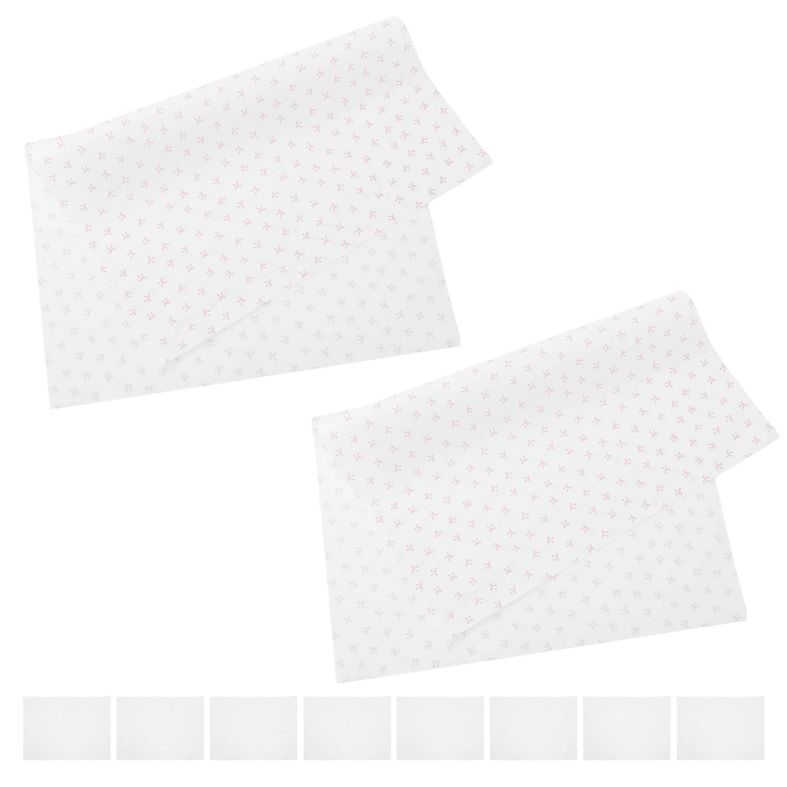 20 قطعة ورق تغليف القوس اللطيف هدايا عيد الميلاد عيد الحب ورق فني مزخرف القوس يطبع هدية حفلة التفاف التفاف ديكور