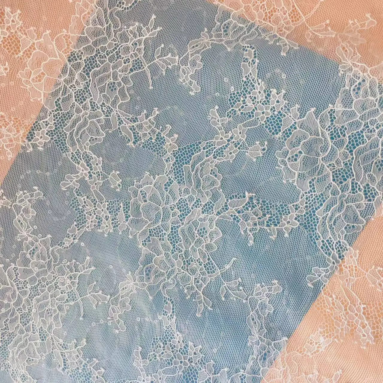 Neue Mesh Pailletten Blume Basis Weiche Spitze Hochzeit Kleid Kinder Kleidung Vorhang Kleid Tasche Dekorative Stoff RS 253182 – Detail 5