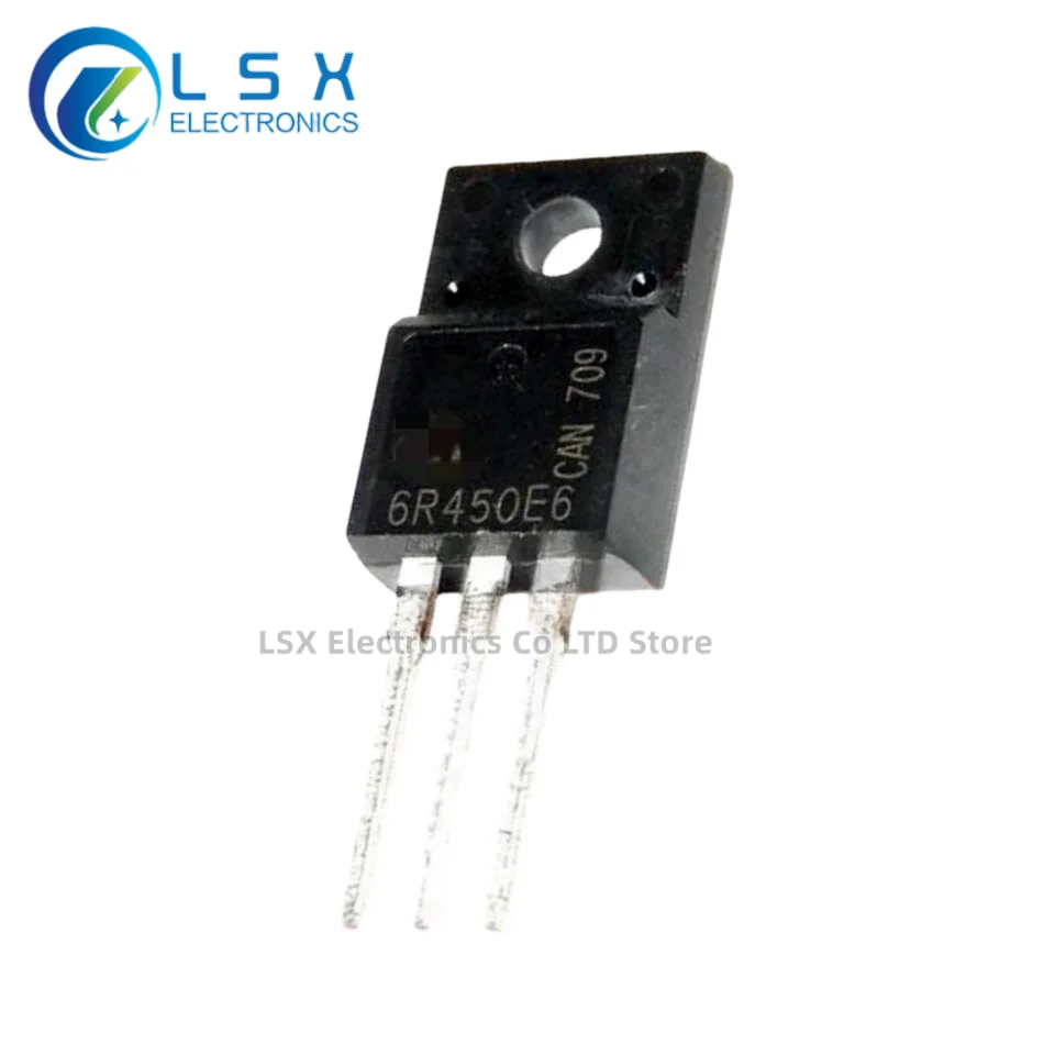 

New Original 10PCS/Lot IPA60R450E6 6R450E6 IPA60R450E6XKSA1 OR IPP60R450E6 OR IPD60R450E6 TO-220F 9.2 600V Power MOSFET