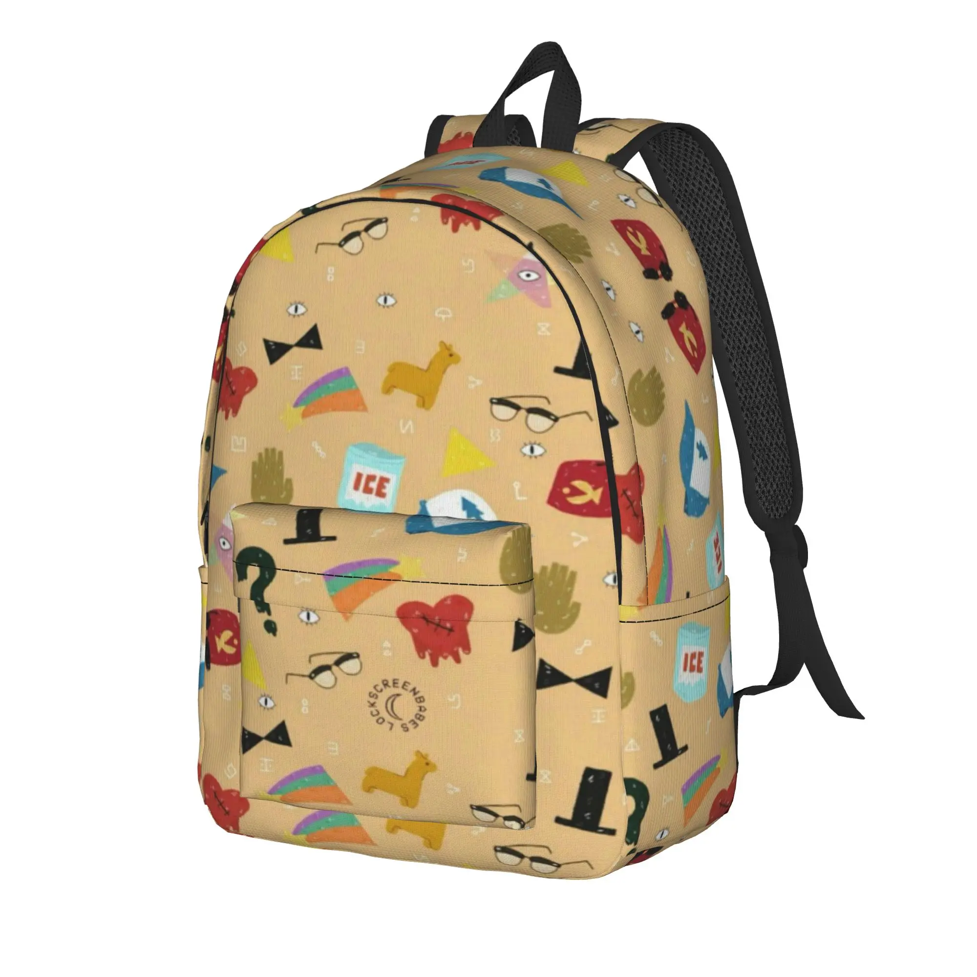 Gravitys Falls Cool Backpack Sports High School Business  Daypack for Men Women Laptop Computer Shoulder Bag