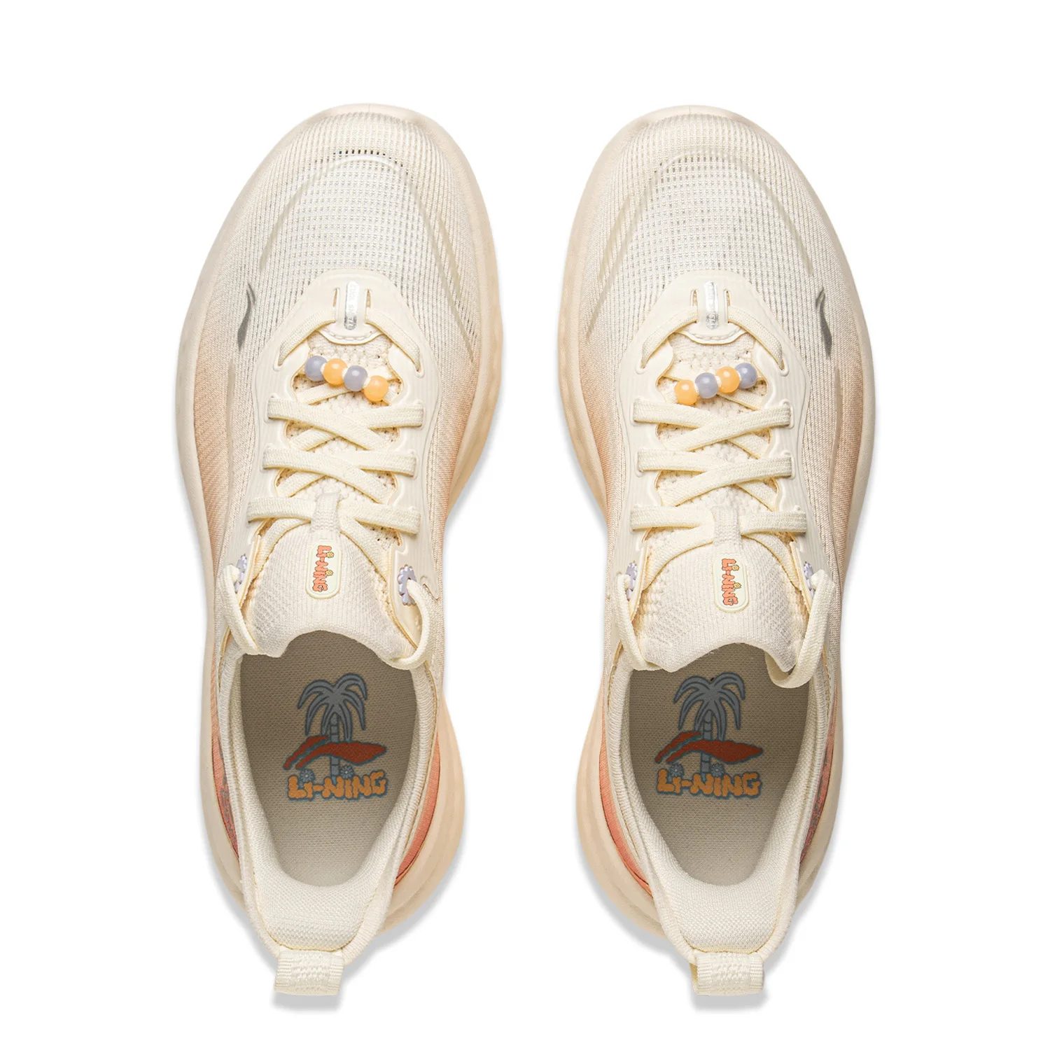 Li-Ning أحذية نسائية ناعمة رائعة 2 نمط الحياة COMFOAM MAX وسادة كول شل بطانة قابلة للتنفس أحذية رياضية كاجوال أنيقة AGLV010