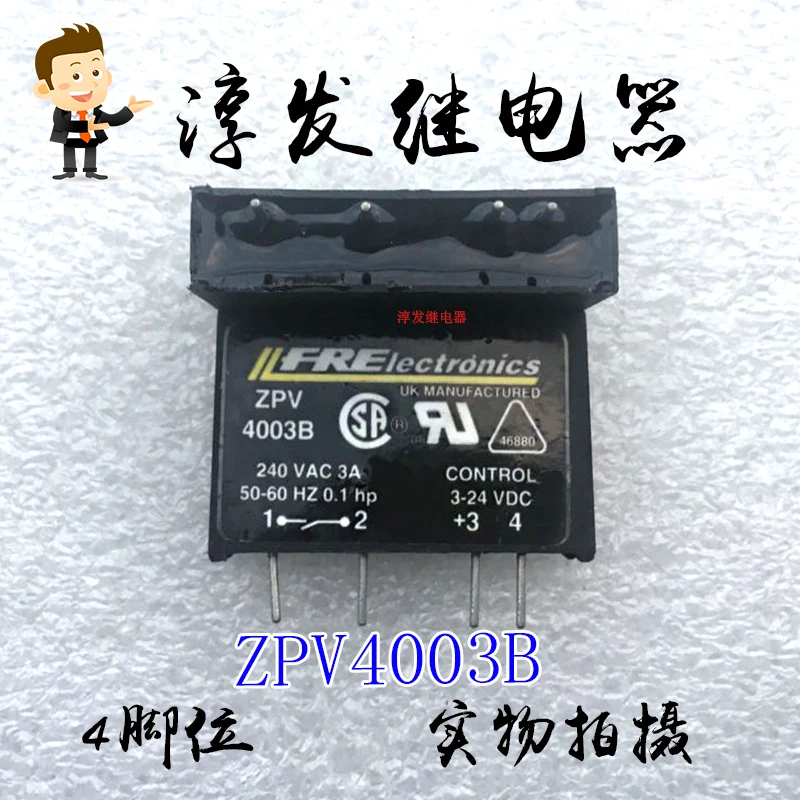 Free shipping   ZPV4003B FRE 4 3A 240VAC    10pcs  Please leave a message