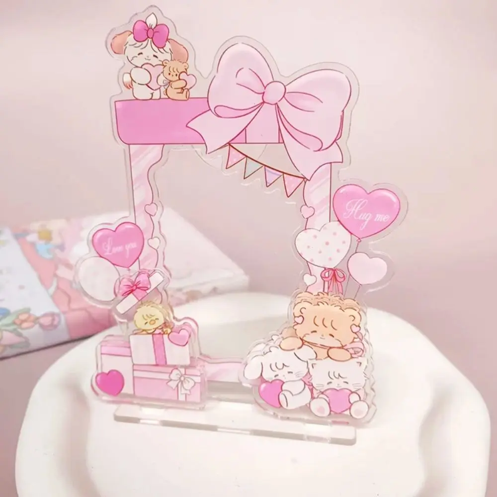 

Cute Transparent Idol Card Display Stand Dustproof Waterproof Card Protective Case Korean Acrylic Photo Frames Collector