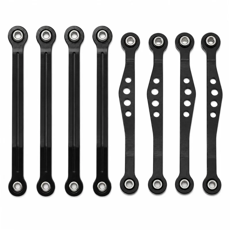 Fixed Link Rod Replacement 1/16 Scale 8PCS Metal Upgrade Accessories For WPL C64 For TOYOTA Hilux RC Car