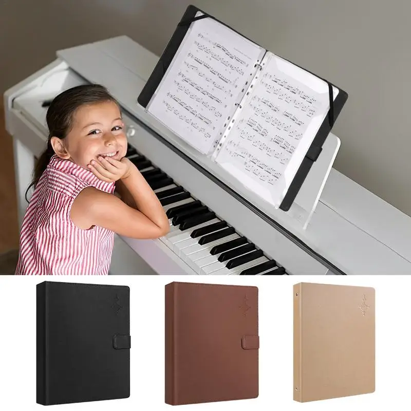 

Sheet Music Folder Notebook Binder Organizer Concert Choral Folder Sheet Music Holder for Students Teachers Bands Performers