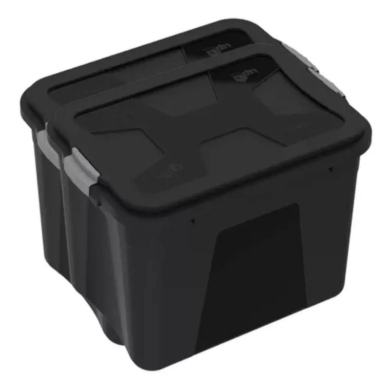 

2un Multipurpose Organizer Box 56 Liters With Lid Boxes, Boxes and Baskets Decorative Boxes