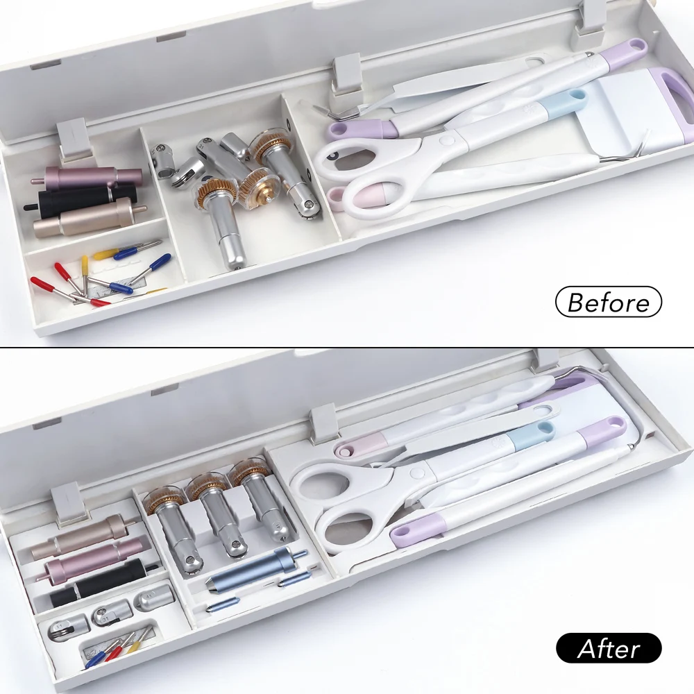 

Blades Housing Tip Accessories Organizer Tool Storage Insert Compatible with Cricut Maker 3 & Maker Ideal Gift for Craft Lover