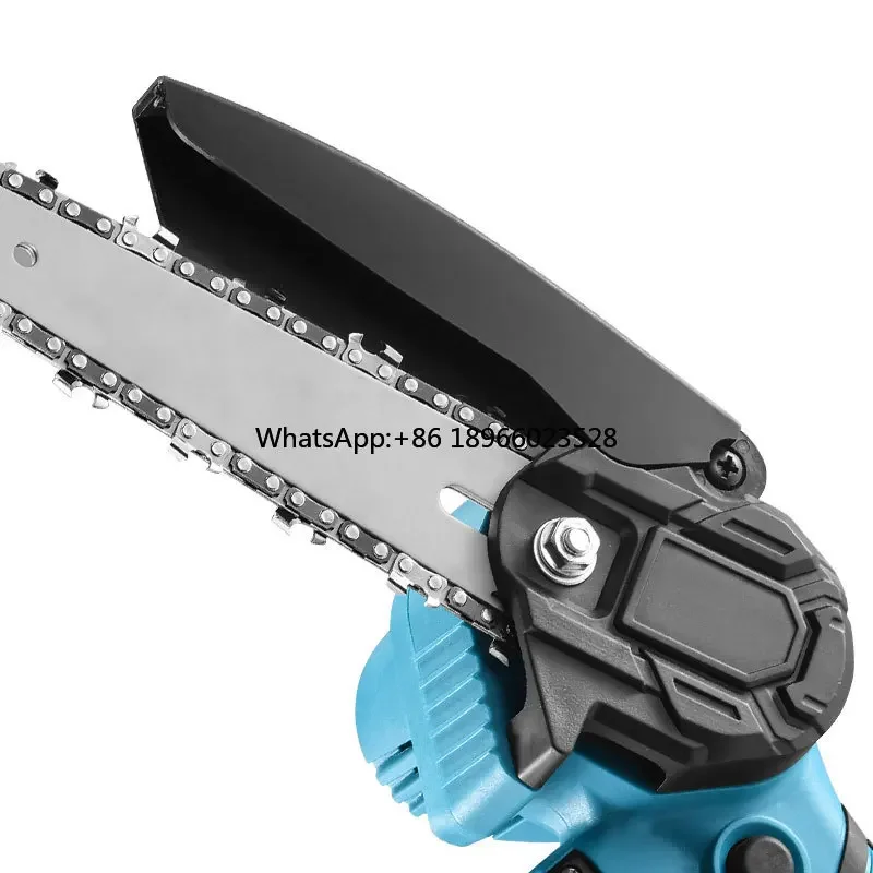 New Industrial Rechargeable Battery Electric Chain Saw Hand Portable Mini Rechargeable Chainsaw for Cutting Wood