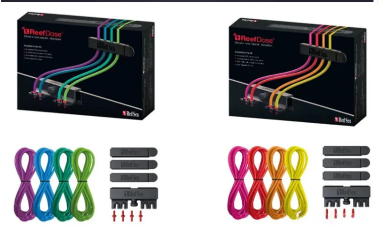 nouveau-produit-red-sea-reefdose-pompe-doseuse-d'eau-de-mer-avec-pince-et-base-equipement-d'aquarium-dispositif-d'alimentation