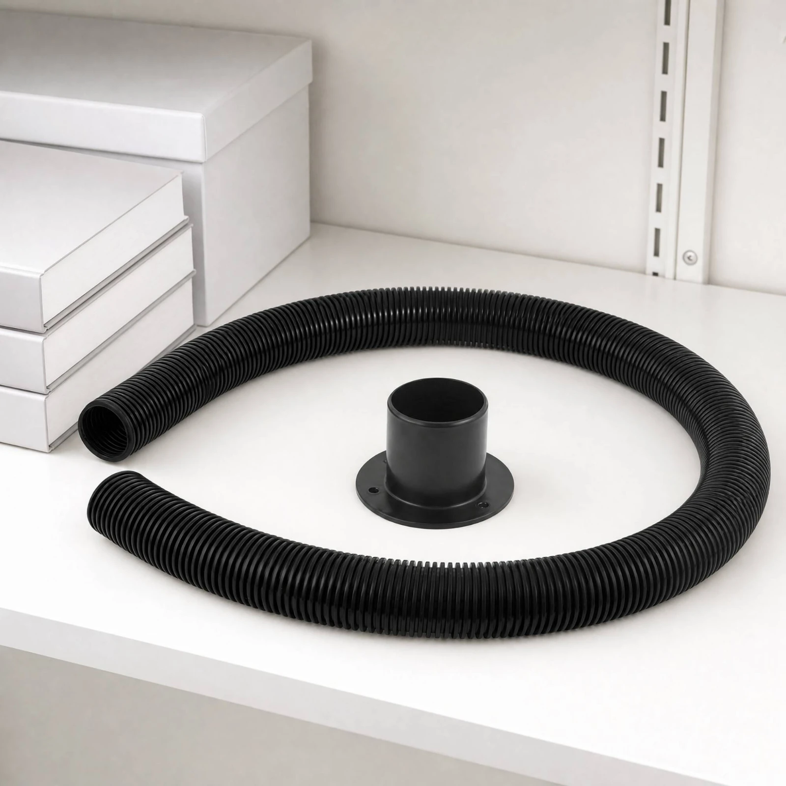 Outboard Rigging Hose Kit Flexible Outboard Rigging Hose with Base Black Slim