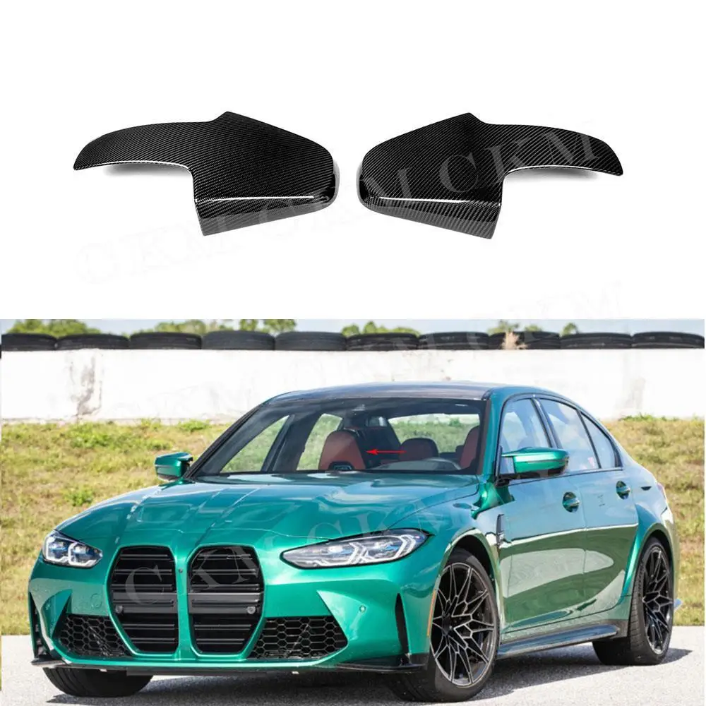 for BMW 3 Series G80 M3 8 Series F91 F97 F98 2020+ Carbon Fiber Car Inner Seat Back Covers Trims