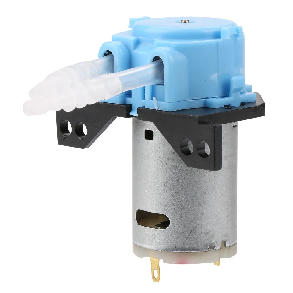 Aquarium dosing pump Chemical dosing pump DC12V/24V Dosing Pump DIY Peristaltic Tube Head For Aquarium  Chemical Analysis
