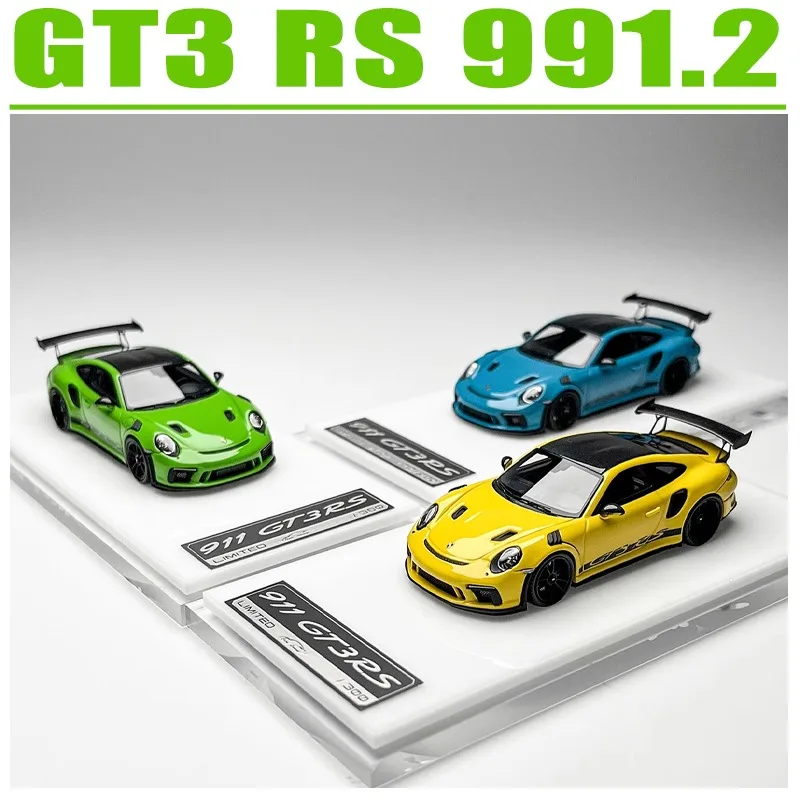 CL 1/64 GT3 RS 991.2 Model z żywicy, pojazd zabawka, odlewany metalowy model, prezenty