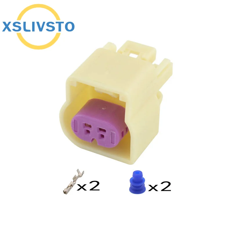 1 Set 2 Pin Auto Waterproof Electronic Cable Connector 15374222 Automotive knock sensor plug
