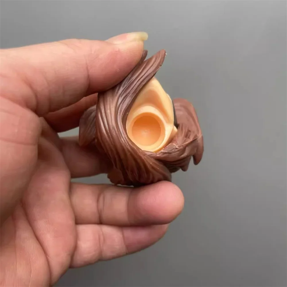 1/6 Kobieta Wojowniczka Żołnierz Głowa lalki Rzeźba Rzeźba Zabawki Model Materiał PVC Dla 12 "Figurka akcji Zbieraj DIY