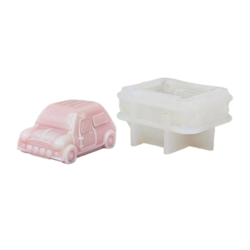 3D Bus Silicone Mold for Candle Making Mould DIY Soap Exploy Resin Molds