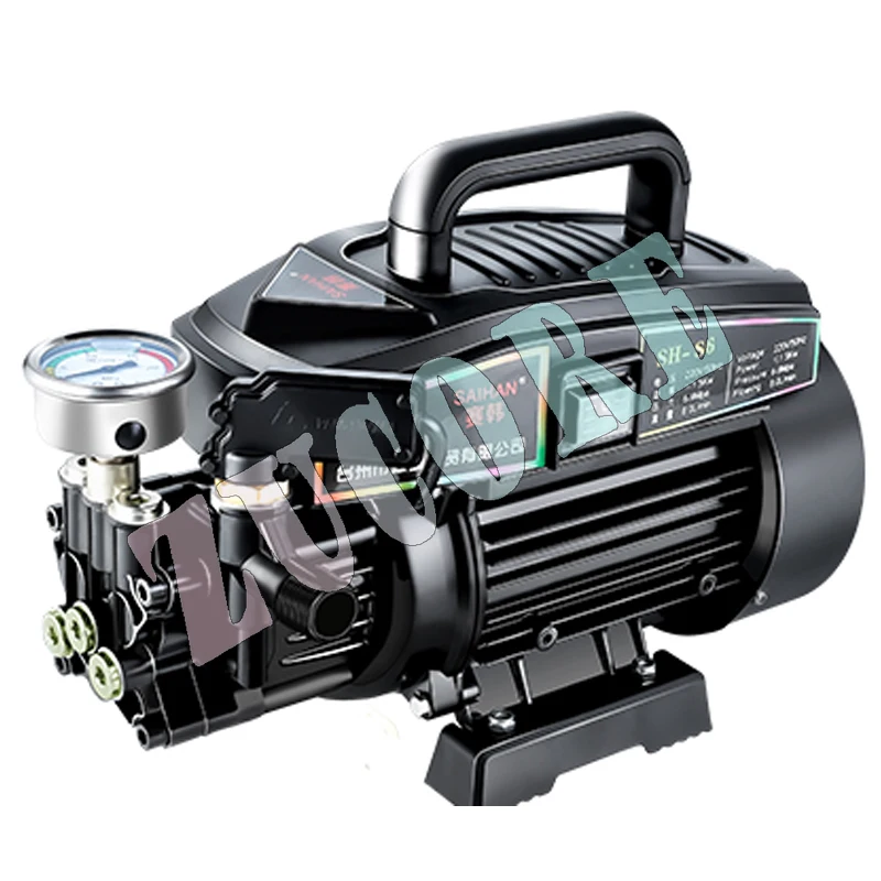 Lavadora portátil de Ultra alta presión para coche, lavadora de alta potencia de 220V con cepillo, pistola de agua, herramienta de limpieza de bomba de agua