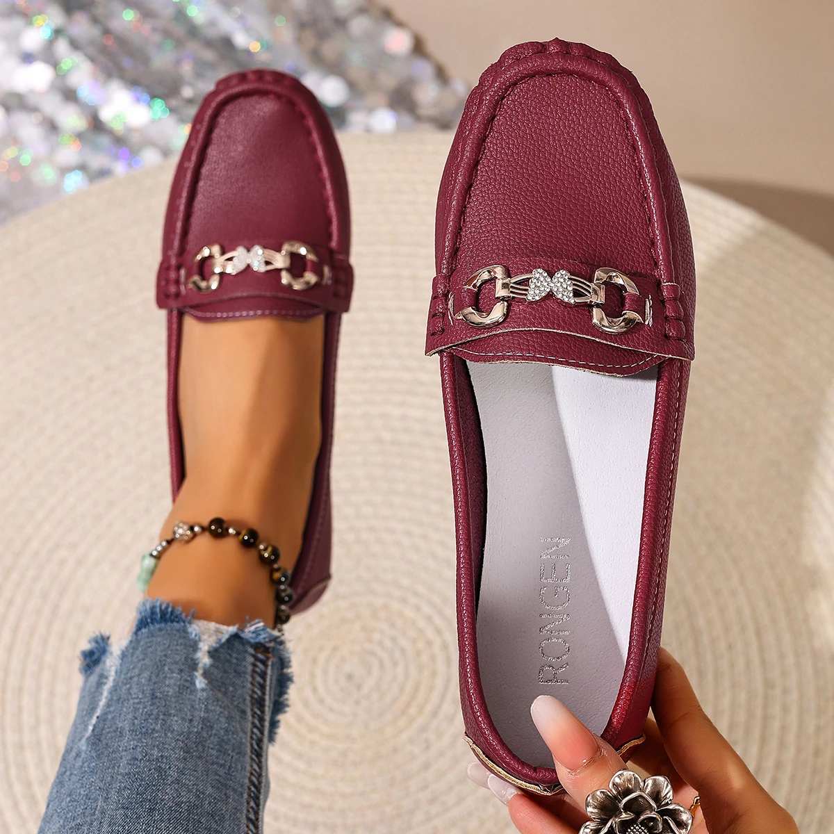 Comfort Slip-On Mary Jane Loafers 3