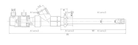 Stainless Steel Pneumatic Nozzle Corrosion Resistant Food Grade Oil Filling Valve for Salad Oil Filling Machine Accessories