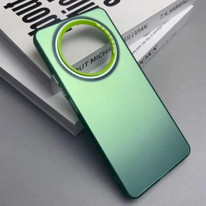 For realme 13 Pro Plus 5G Case Luxury Matte Gradient PCCover For realme 13 Pro Plus 5G Shockproof Bumper Funda