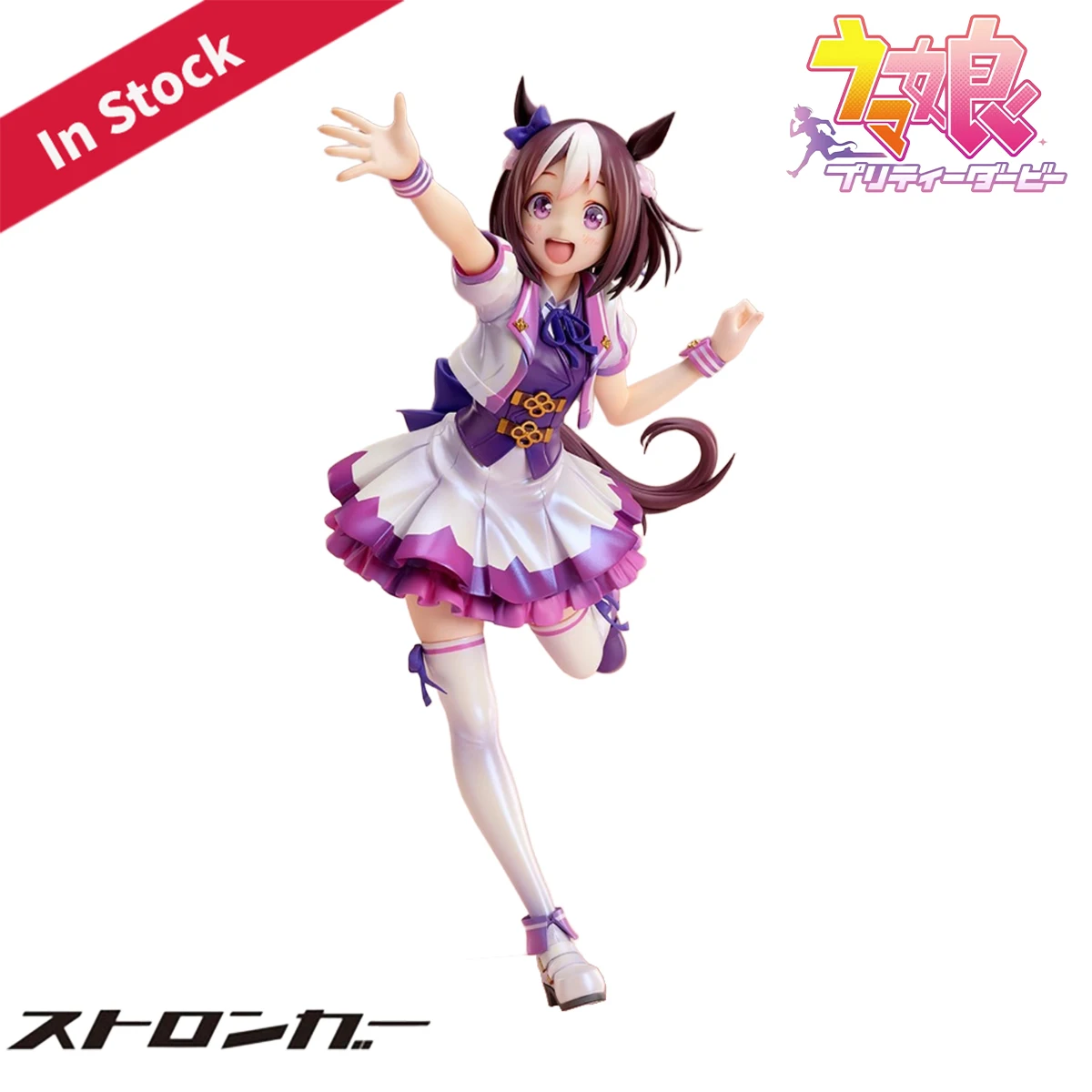 

В наличии оригинальная сильная предварительно окрашенная Umamusume: Pretty Derby Special Week 1/7 H = 230 мм, коллекция украшений аниме-фигурок, подарок