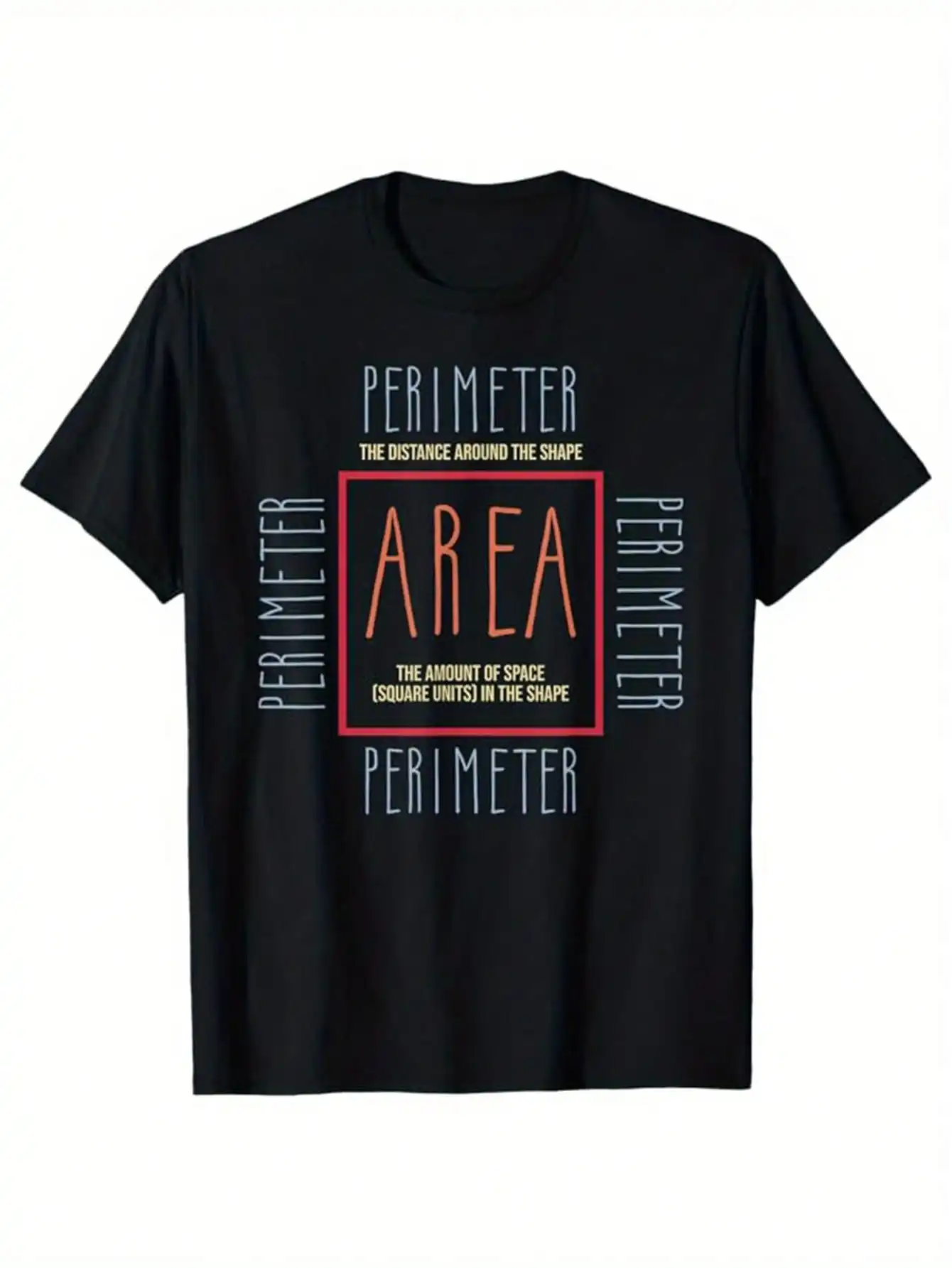 

Math Print Men's Cotton Funny T-Shirt Graphic Tee Men's Outdoor Clothes Men's Halloween Clothing Casual Short Sleeve Crew Neck