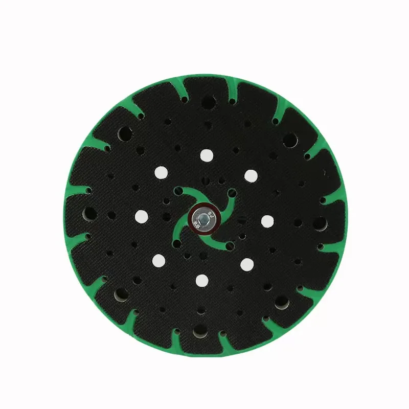 6Inch Porous Sanding Back up Pad for Dry Polishing Machine 49 Holes Sandpaper Tray 150mm Polishing Disc for Festool Dry Mill