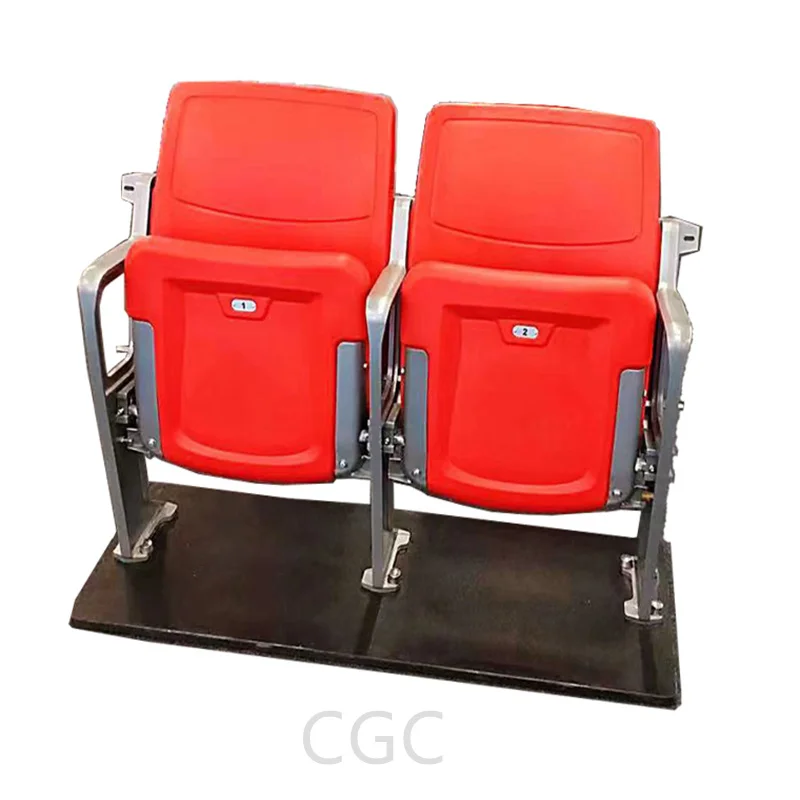 

Auditorium Seat Long Time Anti-UV Stadium Chair Back Folding Plastic Seats