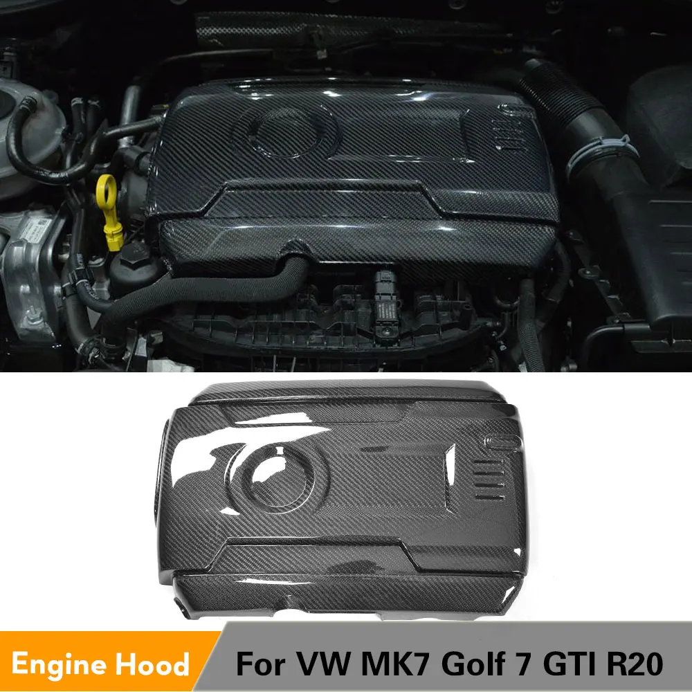 Kohle faser Auto Motor abdeckung Motorhaube für Volkswagen VW Golf 7 mk7 gti Fließheck 14-17 nicht