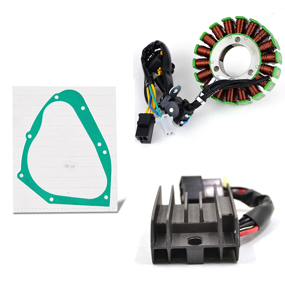

Rectifier Regulator Stator Coil Gasket Kit for Suzuki GZ125 GZ 125 Marauder 1998-2011 2010 2009 2008 2007 2006 2005 2004 2003