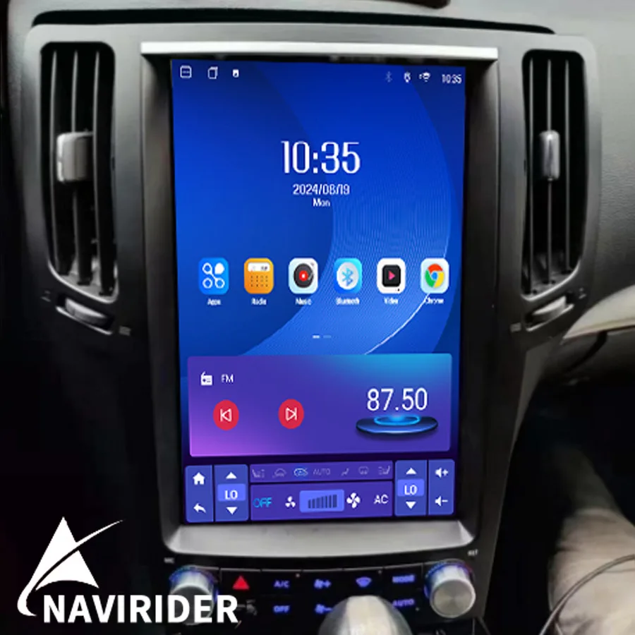 

12.1" Android15 Ips Screen Car Radio For Infiniti G25 G35 G37 Q60S 2007-2015 Wireless Carplay Stereo Video Player Multimedia GPS