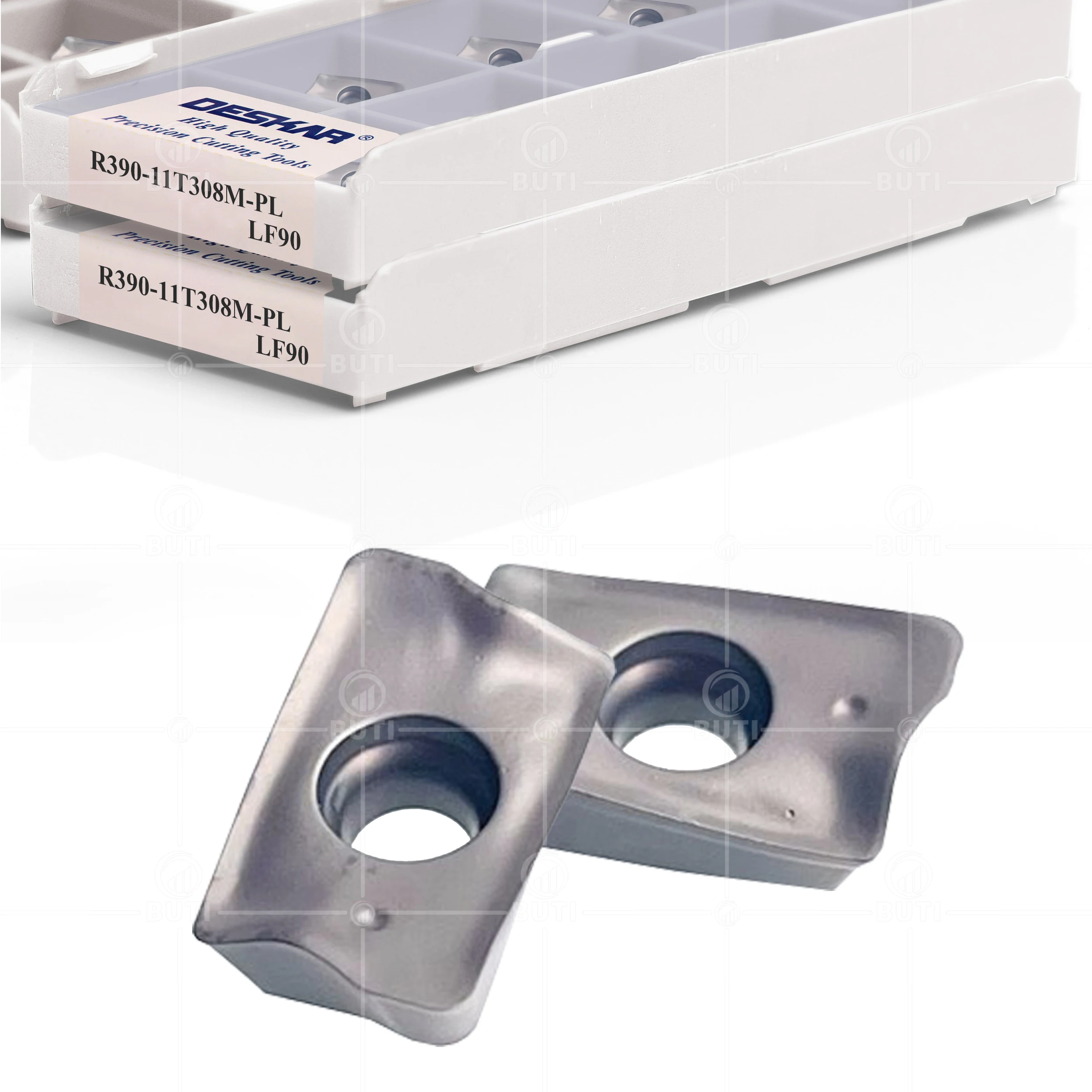 Imagem -03 - Deskar 100 Original R39011t308m-pl Lf90 Cnc Torno Cortador de Torneamento Inserções Moagem Cermet Lâmina de Corte Ferramenta Peças Máquina Metal