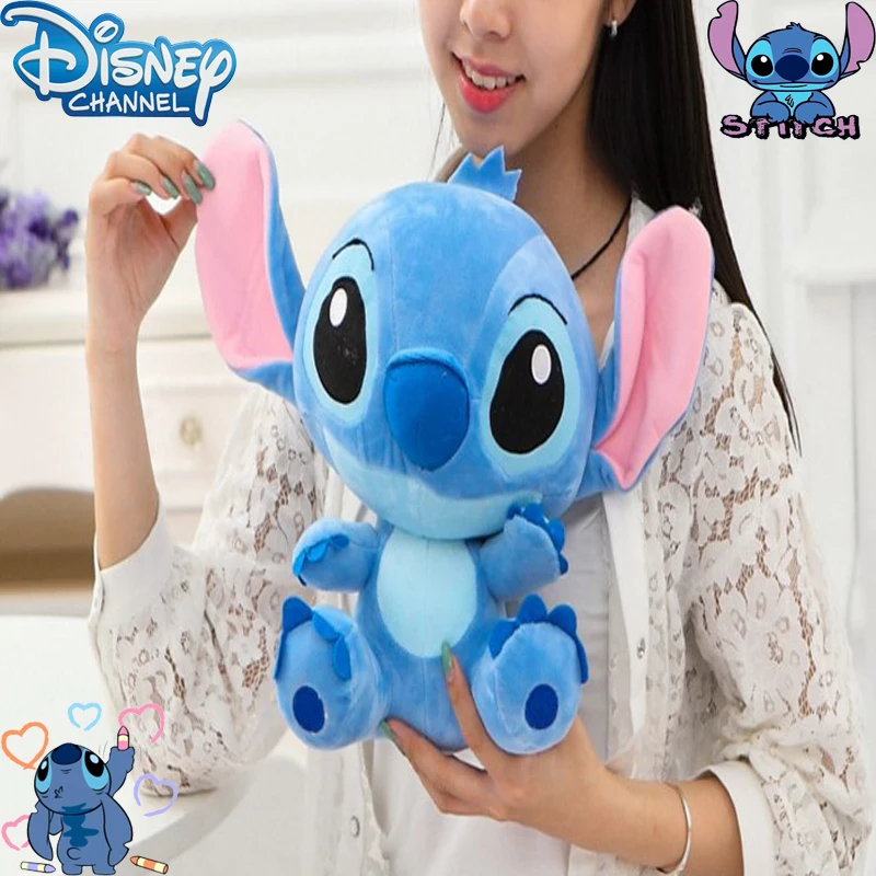 

20cm Disney Lilo & Stitch Couple Models Cartoon Stuffed Plush Dolls Anime Plushs Baby Toys Pendant Toy Kawaii Kids Birthday Gift