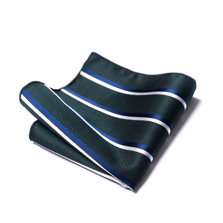 Popular men's suit pocket squares in multiple colors and patterns, fashionable and versatile, suitable for various occasions