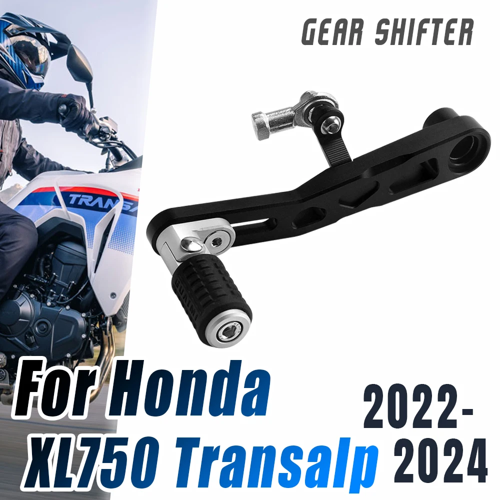 

For Honda XL750 Transalp XL 750 2023-2024 Motorcycle Adjustable Folding Gear Shifter Shift Pedal Lever Foot pegs Footrest xl750