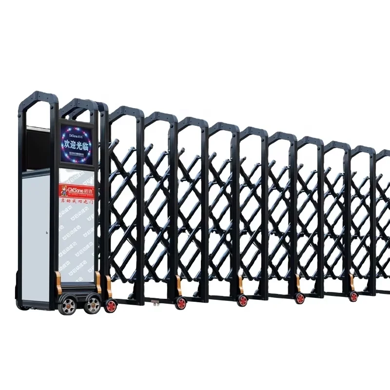 

High Quality Customized Aluminum Automatic Retractable Electric Gate Swing Style For Outdoor Use For House