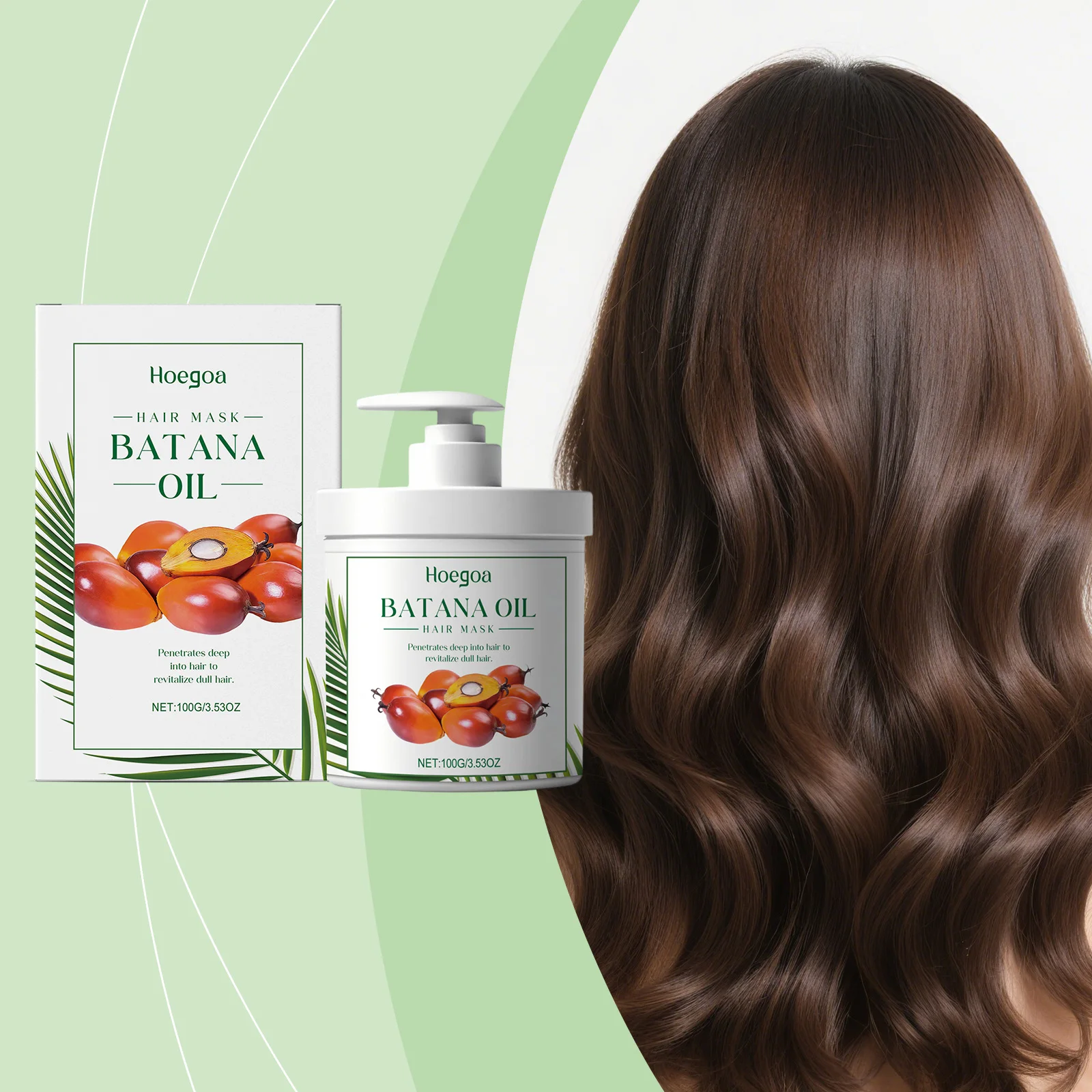 

Кондиционер для волос Batana Oil, восстановление роста волос, разъемный кончик, разглаживание вьющихся волос, питательные прямые волосы, более густый уход за волосами