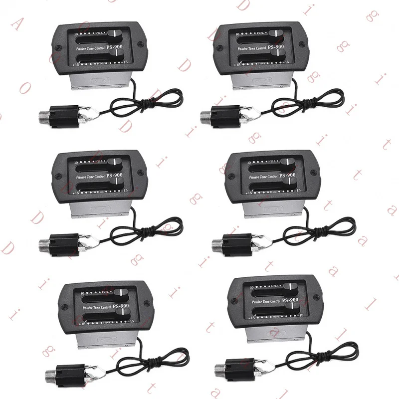MTN-   2X(5Set PS-900 2 Band EQ Guitar Preamp Passive Volume Tone Control Piezo5519