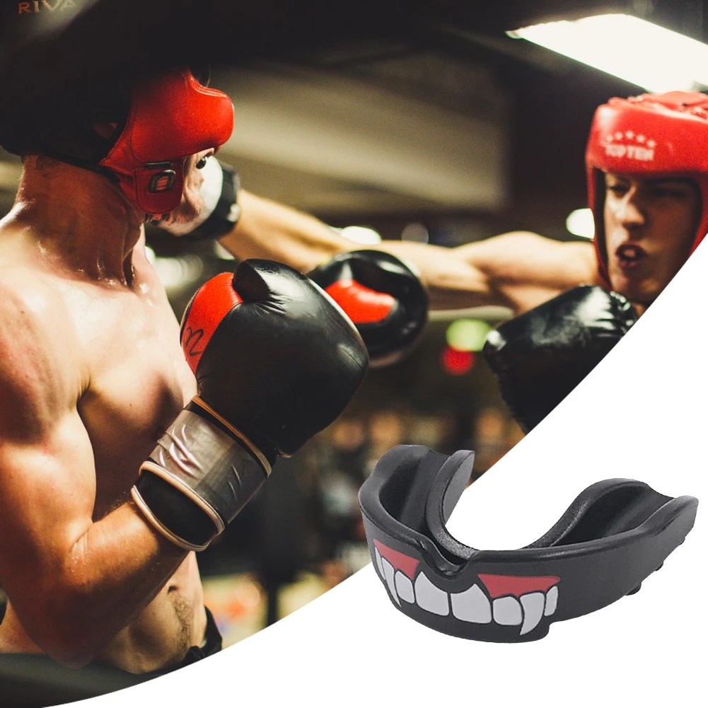 

Basketball Sports Mouthguard Reusable Karate Match Teeth Protector Wear-resistant Taekwondo Teeth Guard Easy To Clean for Adults