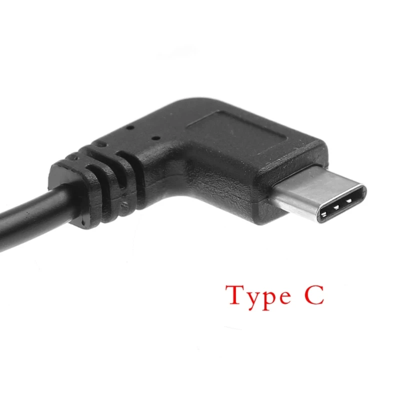 USB Type-C 90° Male To Micro USB Female Converter Adapter Cable for Phone Dropship